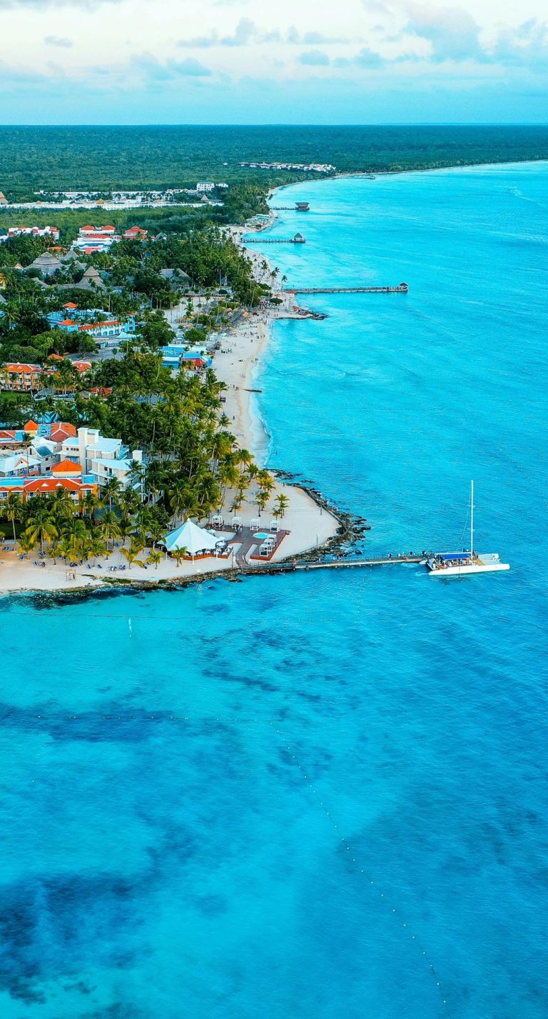 beach resort hotels aerial caribbean la romana