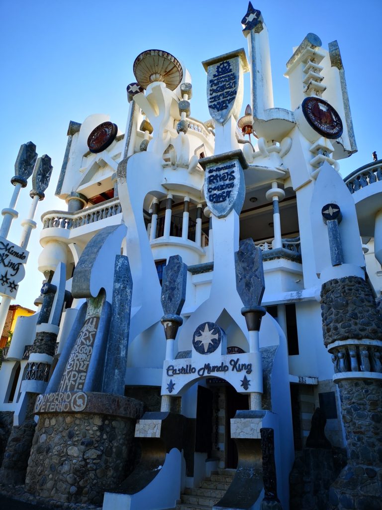 castillo mundo king entrance facade sosua