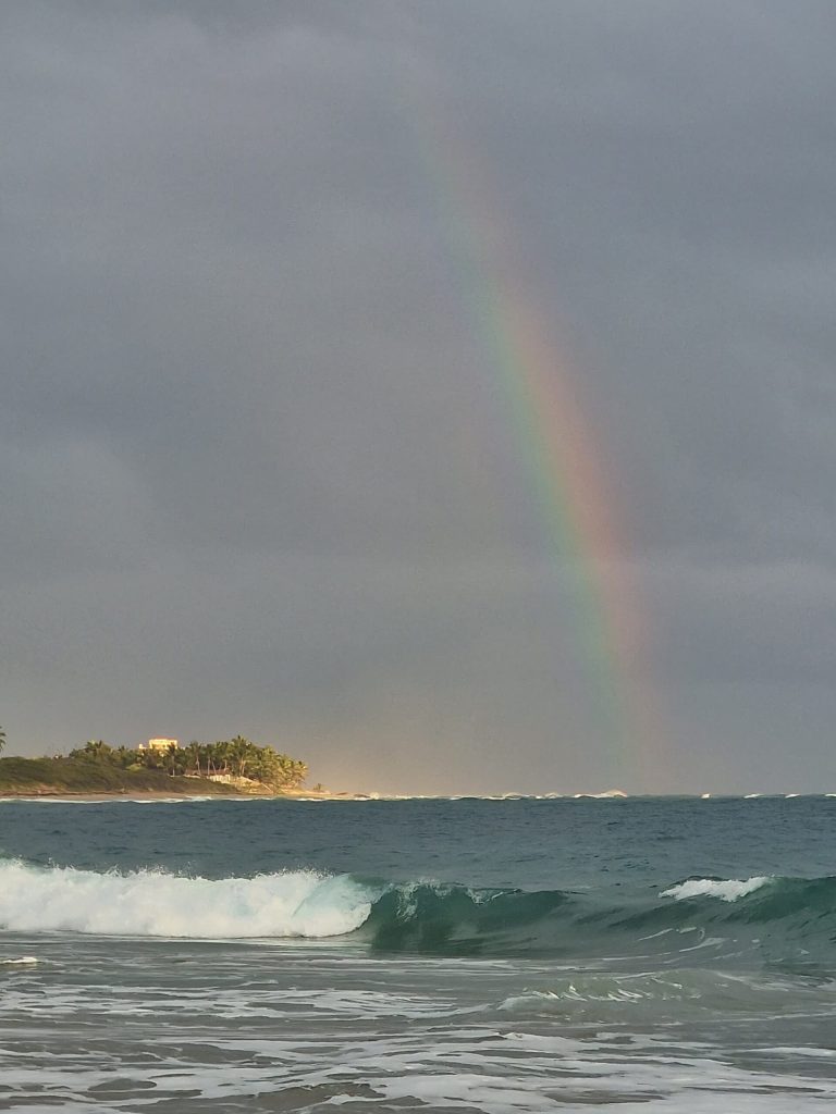dawn beach calm sea cabarete