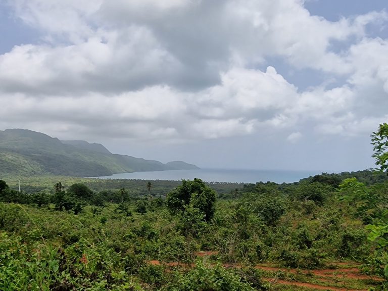 las galeras bay valley hillside panorama samana