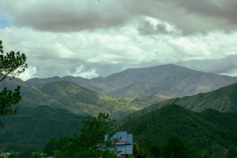 mountain range cloudy sky constanza