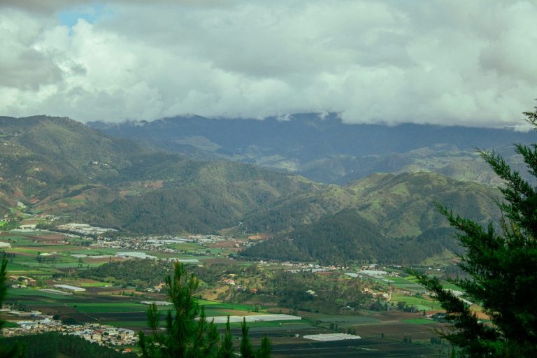 scenic town surrounded mountains constanza