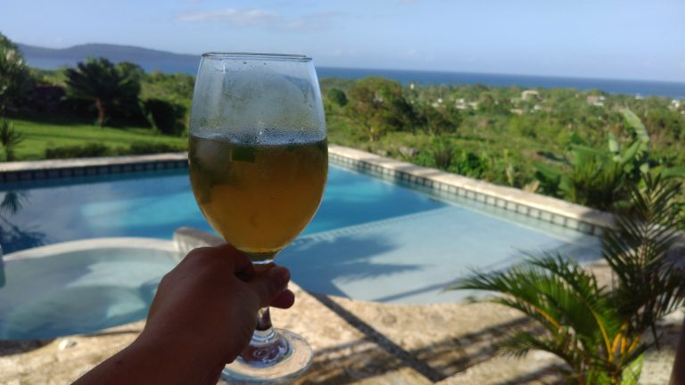 villa pool ocean view gardens las galeras samana